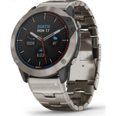 Garmin quatix 6X Solar Titanium with Titanium Band (010-02157-30/010-02157-31)