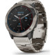 Garmin quatix 6X Solar Titanium with Titanium Band (010-02157-30/010-02157-31)