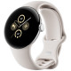 Google Pixel Watch 2 Polished Silver Aluminum Case / Porcelain Active Band