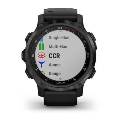 Garmin Descent Mk2S Carbon Grey with Black Silicone Band (010-02403-04)