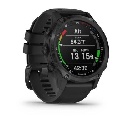 Garmin Descent Mk2S Carbon Grey with Black Silicone Band (010-02403-04)