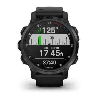 Garmin Descent Mk2S Carbon Grey with Black Silicone Band (010-02403-04)