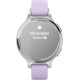 Garmin Lily 2 Active Silver with Purple Jasmine Silicone Band (010-02891-01)