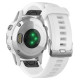 Garmin Fenix 5S Plus Sapphire White with Carrera White Band (010-01987-01)