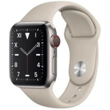 Apple Watch Edition Series 5 40mm Titanium Case w. Gray Sport b. (MWQE2)