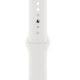 Apple Watch SE 2 GPS + Cellular 40mm Silver Aluminum Case with White Sport Band - S/M (MNTP3)