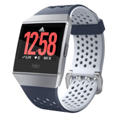 Fitbit Ionic Fitness Watch Adidas Edition Ink Blue/Ice Gray S+L (FB503WTNV)