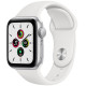 Apple Watch SE 2 GPS 40mm Silver Aluminum Case with White Sport Band (MNJV3)