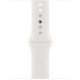 Apple Watch SE 2 GPS 40mm Silver Aluminum Case with White Sport Band (MNJV3)