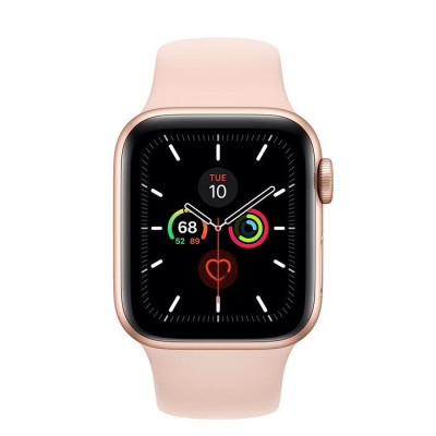 Apple Watch Series 5 LTE 40мм Gold Aluminum w. Pink Sand b.- Gold Aluminum (MWWP2)