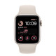 Apple Watch SE 2 GPS 40mm Starlight Aluminum Case with Starlight Sport Band (MNJP3)