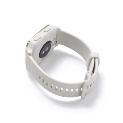 Garmin Venu Sq 2 Cream Gold Aluminum Bezel with White Case and Silicone Band (010-02701-01/11)