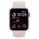 Apple Watch SE 2 GPS + Cellular 40mm Starlight Alu. Case w. Starlight Sport Band - S/M (MNTK3/MRFY3/MRFW3)