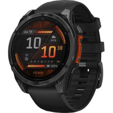 Garmin Fenix 8 51mm AMOLED Slate Gray with Black Silicone Band (010-02905-00)
