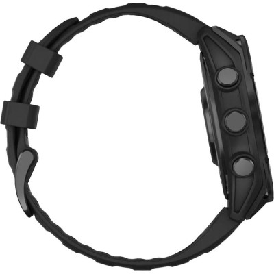 Garmin Fenix 8 51mm AMOLED Slate Gray with Black Silicone Band (010-02905-00)