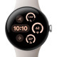 Google Pixel Watch 3 41 mm Wi-Fi Polished Silver Aluminum Case/Porcelain Active Band