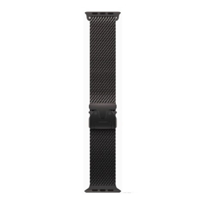 Apple Watch Ultra 2 GPS + Cellular 49mm Black Titanium Case w. Black Titanium Milanese Loop - S (MX4W3)