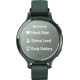 Garmin Lily 2 Active Jasper Green with Jasper Green Silicone Band (010-02891-02)