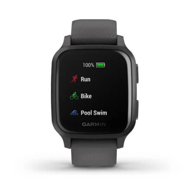 Garmin Venu Sq Slate with Gray Band (010-02427-10)
