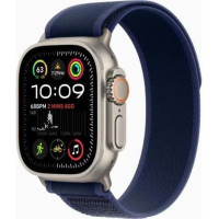 Apple Watch Ultra 2 GPS + Cellular 49mm Natural Titan. Case w. Blue Trail Loop - S/M (MX4J3)