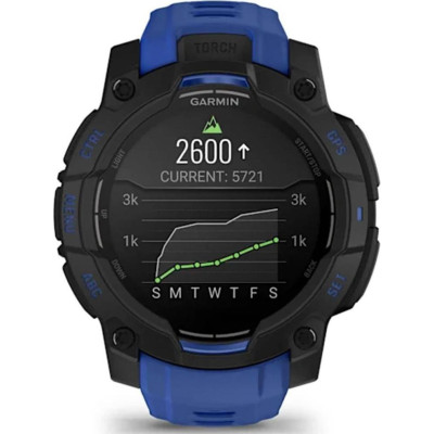 Garmin Instinct 3 45mm AMOLED Black with Blue Band (010-02936-03/43)