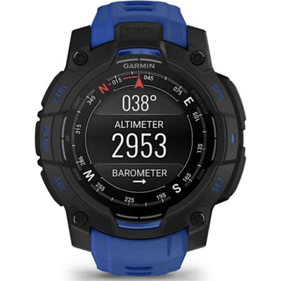 Garmin Instinct 3 45mm AMOLED Black with Blue Band (010-02936-03/43)