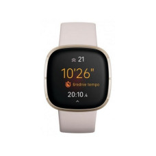 Fitbit Sense Lunar White / Soft Gold Stainless Steel (F00250944)
