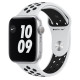 Apple Watch Nike Series 6 GPS 44mm Silver Aluminum Case w. Pure Platinum/Black Nike Sport B. (MG293)