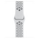 Apple Watch Nike Series 6 GPS 44mm Silver Aluminum Case w. Pure Platinum/Black Nike Sport B. (MG293)