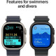 Apple Watch Ultra 2 GPS + Cellular 49mm Natural Titan. Case w. Tan Alpine Loop - Small (MX4E3)