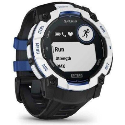 Garmin Instinct 3 50mm Solar Whitestone with Black Band (010-02935-03/43)