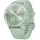 Garmin Vivomove Sport Cool Mint Case and S. Band w. Silver Accents (010-02566-03)