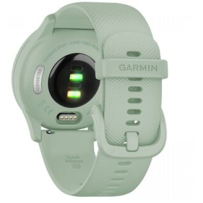 Garmin Vivomove Sport Cool Mint Case and S. Band w. Silver Accents (010-02566-03)