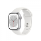 Apple Watch Series 8 GPS 41mm Silver Aluminum Case with White S. Band (MP6K3, MP6L3)