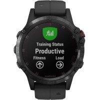 Garmin Fenix 5 Plus Sapphire Black with Black Band (010-01988-00/010-01988-01)