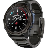 Garmin Descent Mk3i 51mm Carbon Gray DLC Titanium with DLC Titanium Band (010-02752-13/14)