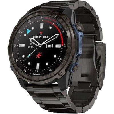 Garmin Descent Mk3i 51mm Carbon Gray DLC Titanium with DLC Titanium Band (010-02752-13/14)
