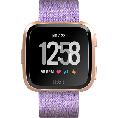Fitbit Versa Special Edition, Lavender Woven (FB505RGLV)