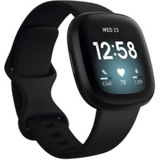 Fitbit Versa 3 Black/Black Aluminum (FB511BKBK)