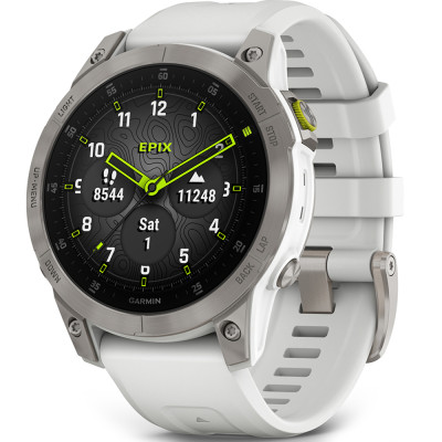 Garmin Epix 2 Sapphire Carrera White Titanium (010-02582-20/21)