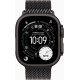 Apple Watch Ultra 3 GPS + Cellular 49mm Black Tit. Case w. Black Tit. Milanese Loop - Medium (MF1Q4)
