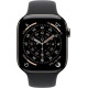 Apple Watch Series 11 GPS + Cellular 46mm Slate Tit. Case w. Black S. Band - M/L (MFD14)