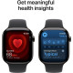 Apple Watch Series 11 GPS + Cellular 46mm Slate Tit. Case w. Black S. Band - M/L (MFD14)