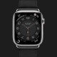 Apple Watch Series 8 45mm Silver Stainless Steel with Single Tour Deployment Buckle (MNNT3 + MKGG3)