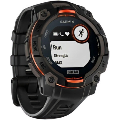 Garmin Instinct 3 45mm Solar Black with Black Band (010-02934-00/40)