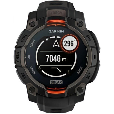 Garmin Instinct 3 45mm Solar Black with Black Band (010-02934-00/40)