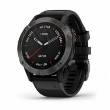 Garmin Fenix 6 Pro Sapphire Carbon Grey DLC with Black Band (010-02158-11)