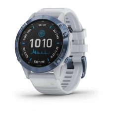 Garmin Fenix 6 Pro Solar Edition Mineral Blue with Whitestone Band (010-02410-19/18)