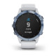 Garmin Fenix 6 Pro Solar Edition Mineral Blue with Whitestone Band (010-02410-19/18)
