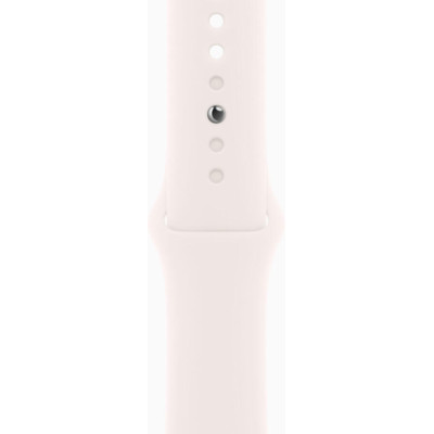 Apple Watch Series 10 GPS + Cellular 42mm Rose Gold Alu. Case w. Light Blush Sport Band - S/M (MWX93)